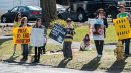 Thumbnail for Pro-life group warns Canada could become 'one giant bubble zone' after Toronto's new restrictions