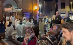 Thumbnail for WATCH: Pittsburgh pro-lifers sing 'Salve Regina' outside of Planned Parenthood