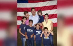 Thumbnail for WATCH: Trump admin pick Sean Duffy prays Hail Mary with family before confirmation hearing