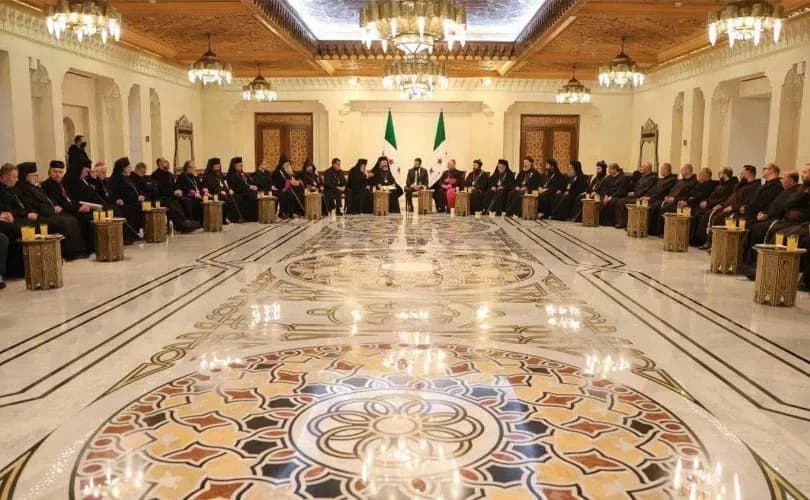 Syrian nuncio expresses hope for Christianity in nation after meeting with Muslim leader
