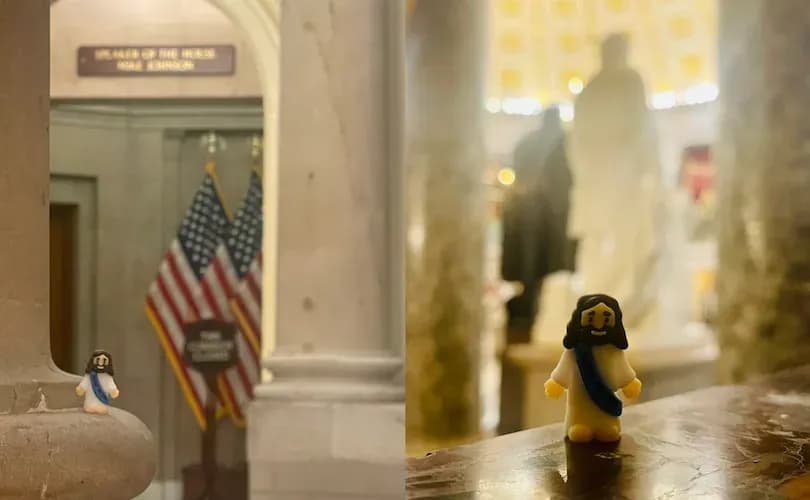 Small Jesus figurines found around Capitol Hill in apparent evangelization effort